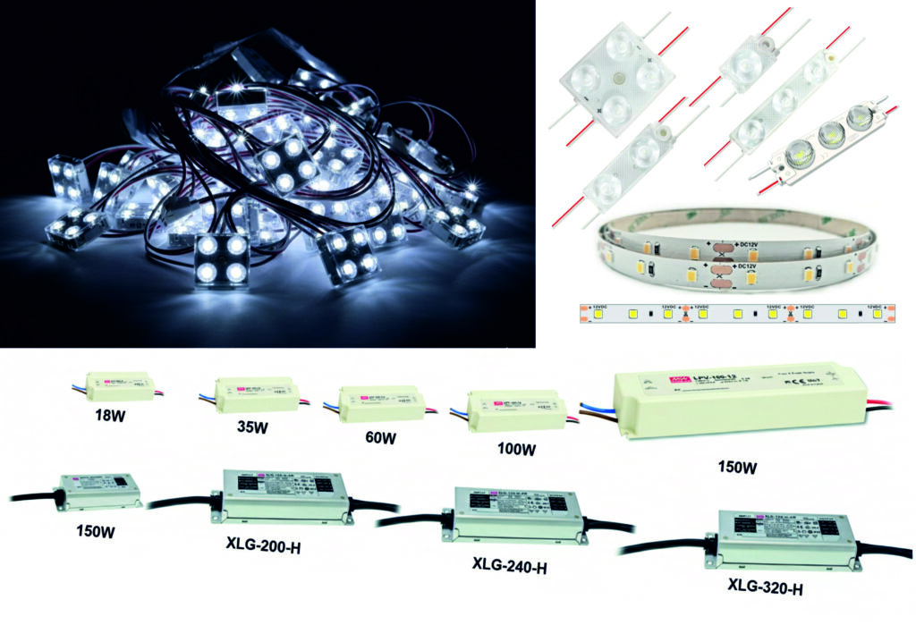 LED осветление на Светещи букви